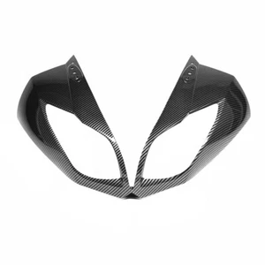 Carbon Fiber Front Nose Headlight Cover Fairing For 2009-2012 KAWASAKI ZX6R - Picture 1 of 7