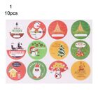 Snowman Round Self-Adhesive Label Paper Sticker Sealing Stickers Christmas Tree