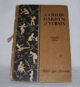 Ein Kindergarten der Verse Buch, Robert Louis Stevenson, 1931, Whitman, komplette Ausgabe. - Bild 1 von 10