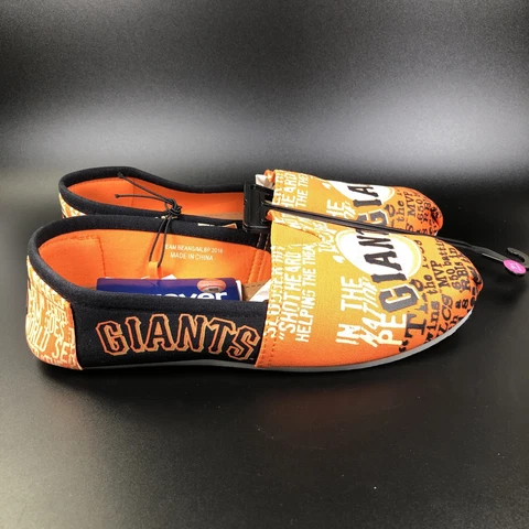 Foco MLB San Francisco Giants SMU Thematic Women Convas Shoes Size S Cover