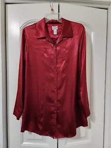 Beautiful "Silky Splendor Anna Lee" Chico's Blouse Size 1 (M)! NWT **WOW*** - Picture 1 of 11