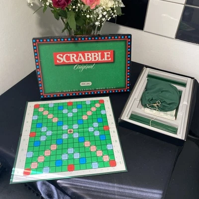 Vintage Scrabble Original 1988 Spears Games Complete Board Game Retro - Image 1 of 4