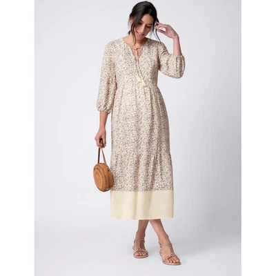 Платье миди Seraphine Nico с цветочным рисунком для беременных и кормящих Ditsy с цветочным рисунком размер 4 - Изображение 1 из 4