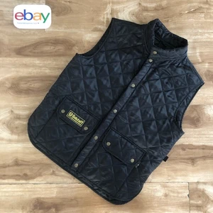 Belstaff WAISTCOAT quilt vest, Weste, Inliner, black, button placket, size M - Bild 1 von 14