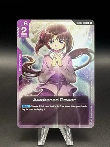 Awakened Power (GD02-110) [Foil] (NM) - Gundam Card Game - Dual Impact (ENG) - Picture 1 of 3