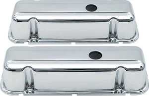 1975-85 GM V6 - Chrome Valve Cover - Picture 1 of 1