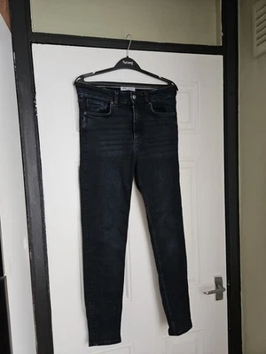 Zara Women's Skinny Black Jeans UK Size 12, EUR 40 - Image 1 of 4