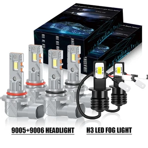 Kit de bombillas antiniebla altas/bajas LED para Chrysler 300M 1999-2003 2004 6000K - Imagen 1 de 19