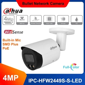Dahua 4MP IP67 Full-color SMD Plus Built-in Warm Light & Mic IPC-HFW2449S-S-LED - Picture 1 of 17
