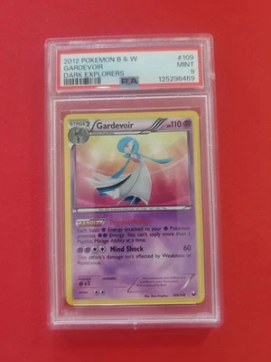 2012 Pokémon B&W Gardevoir Dark Explorers PSA 9 Mint Holo Rare #109 - Image 1 of 2