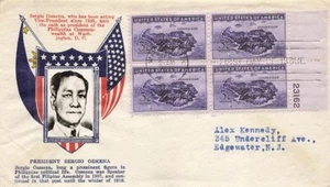 925 3c PHILIPPINES - Crosby - Plate block of 4 - Picture 1 of 1