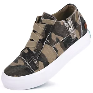 Women's Casual Shoes Slip On Canvas Sneakers Shoes Outdoor Drving Walking Shoes - Picture 1 of 129