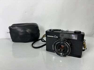 KONICA C35 EF D 38mm f/2.8 35mm Film Compact Camera - Image 1 of 4