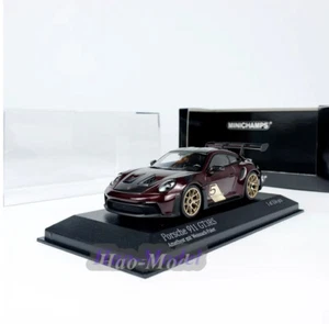 MINICHAMPS 1/43 PORSCHE911 992 GT3RS 2023 Model Car Alloy Diecast Metal Toy Gift - Picture 1 of 9