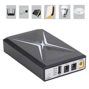 Mini UPS Battery Backup 10400mAh Uninterruptible PowerSupply For Security Camera - Picture 1 of 22