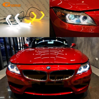 Para BMW Z4 E89 2009 - 2016 Concept M4 Estilo Icónico LED Ojos de Ángel Kit Anillos Halo Foto 1 de 4