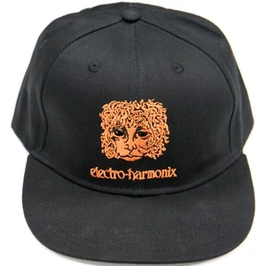 Baseballmütze Mütze Electro-Harmonix EHX Ram's Head Logo Druckknopflasche, schwarz - Bild 1 von 5