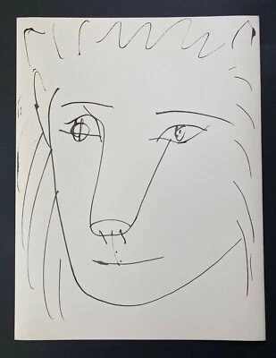 Litografía original de Pablo Picasso 1957 26/266 ^ Foto 1 de 4
