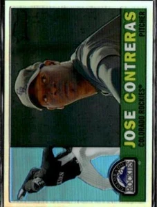 2009 Topps Heritage #CHR137 Jose Contreras Chrome Refractors #/560 - Picture 1 of 2