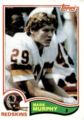 1982 Topps - #517 Mark Murphy Redskins - Image 1 of 2