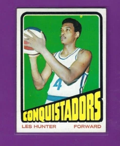 1972 Topps Basketball Karte #217 Les Hunter San Diego Conquistadors EXMT ABA - Bild 1 von 2