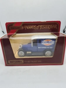 Matchbox Models of Yesteryear Y-5 1927 TALBOT VAN EVER READY BATTERIES New 1:47 - Picture 1 of 8