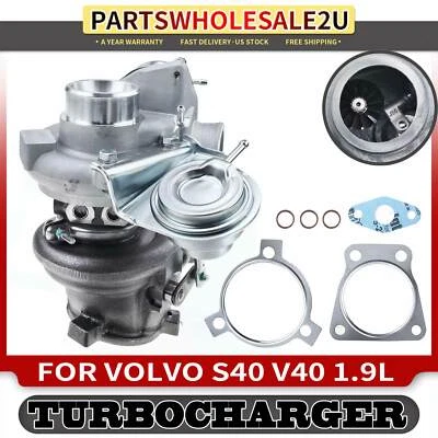 Turbocompresor con junta para Volvo S40 V40 2000 2001-2004 1,9 L 49377-06260 Foto 1 de 4