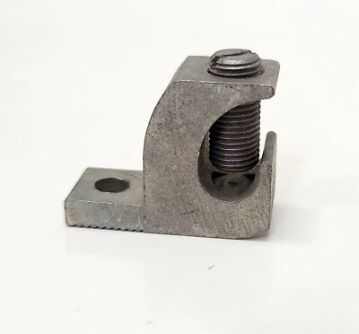 CMC LI-112-S Aluminum Lay-In Grounding Connector, 1/0-14, CU9AL - Image 1 of 4