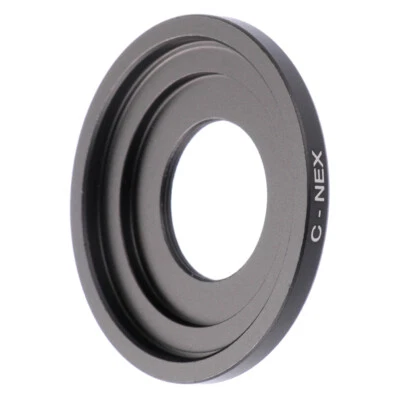 C-NEX Adapter Ring For C Mount Movie Lens to Sony NEX Camera A7III A7RIII A6500 - Image 1 of 4
