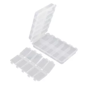 20 Compartments Fishing Tackle Box Case for Fishing Lures Baits / Hooks Storage - Picture 1 of 12