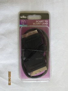 1M Unopened Scart to Scart cable - Picture 1 of 1
