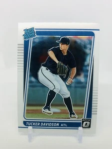 2021 Donruss Optic Rated Rookie Tucker Davidson #90 Atlanta Braves - Picture 1 of 2