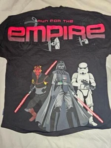 NWT RUN DISNEY STAR WARS SPIRIT JERSEY SIZE SMALL DARTH VADER~ FREE US SHIP - Picture 1 of 8