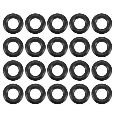 UXCELL 20Stk. O-Ringe Gummi Dämpfung Dichtungsringe 6mm AD x 3mm ID x 1,5mm Breite