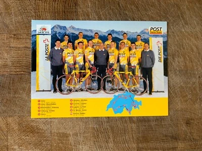 SWITZERLAND HELVETIA 2000 MAXICARD FDI TOUR DE FRANCE LAUSANNE CYCLING TEAM - Image 1 of 2