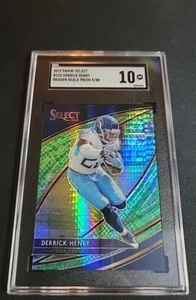 Select Derrick Henry Field Level 225 Dragon Scale Prizm 2019 05/88 SGC 10 ¡Pop 1! - Imagen 1 de 7