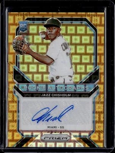 Jazz Chisholm 2021 Prizm Rookie Autographs Gold Pandora Prizm #/50 Marlins - Bild 1 von 2