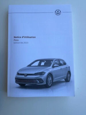 POLO 7  VOLKSWAGEN de 2022 à 2025 Notice Utilisation  Éditer 06.2023 et Pochette - Photo 1/4
