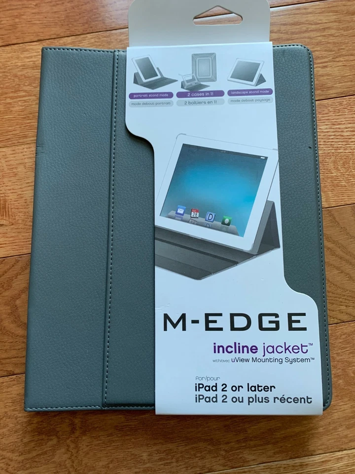 M-Edge Incline Jacket Case for Apple iPad 2nd Gen - Later - Gray - Image 1 of 1