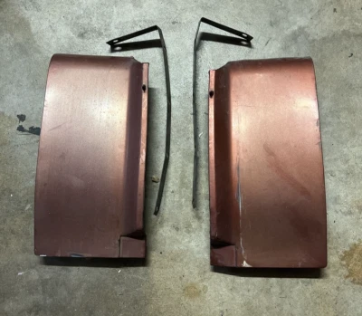 1977 1978 1979 77 78 79 Cadillac Deville Fleetwood Front Bumper Fender Fillers - Image 1 of 4