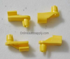 4 NEW DOOR LOCK ROD CLIPS! 1980-2017 FORD 1980-98 LINCOLN 1983-10 MERCURY 