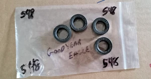 ¡¡¡Cuatro (4) neumáticos Goodyear Eagle para tu modelo de coche/recogida escala 1/24/25 # 548!!!! - Imagen 1 de 5