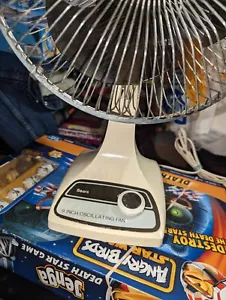 Vintage Sears 9" Speed Air Circulator Oscillating Electric Fan Model 453-800002 - Picture 1 of 6