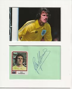 Ray Clemence england signed genuine authentic autograph UACC RD COA - Picture 1 of 1