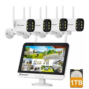5MP 10CH Wifi NVR Camera Security System Wireless Outdoor Audio Night Vision - Picture 1 of 15