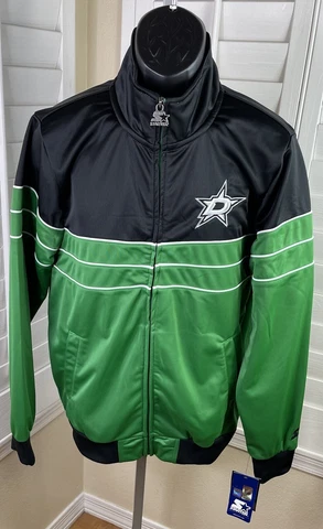 Starter G-III Carl Banks NHL Dallas Stars Full Zip Track Jacket - Men’s S - NWT Cover