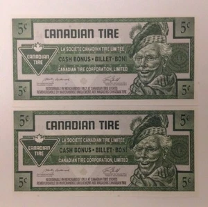 2008 5c CTC S-30 B09 MISCUT UNC CRISP Replacement Note CONSECUTIVE #41-42 a16 - Picture 1 of 6