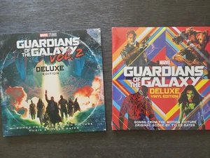 Guardians Of The Galaxy Volumes 1 (sealed) & 2 Deluxe Edition Vinyl Lot - Picture 1 of 10