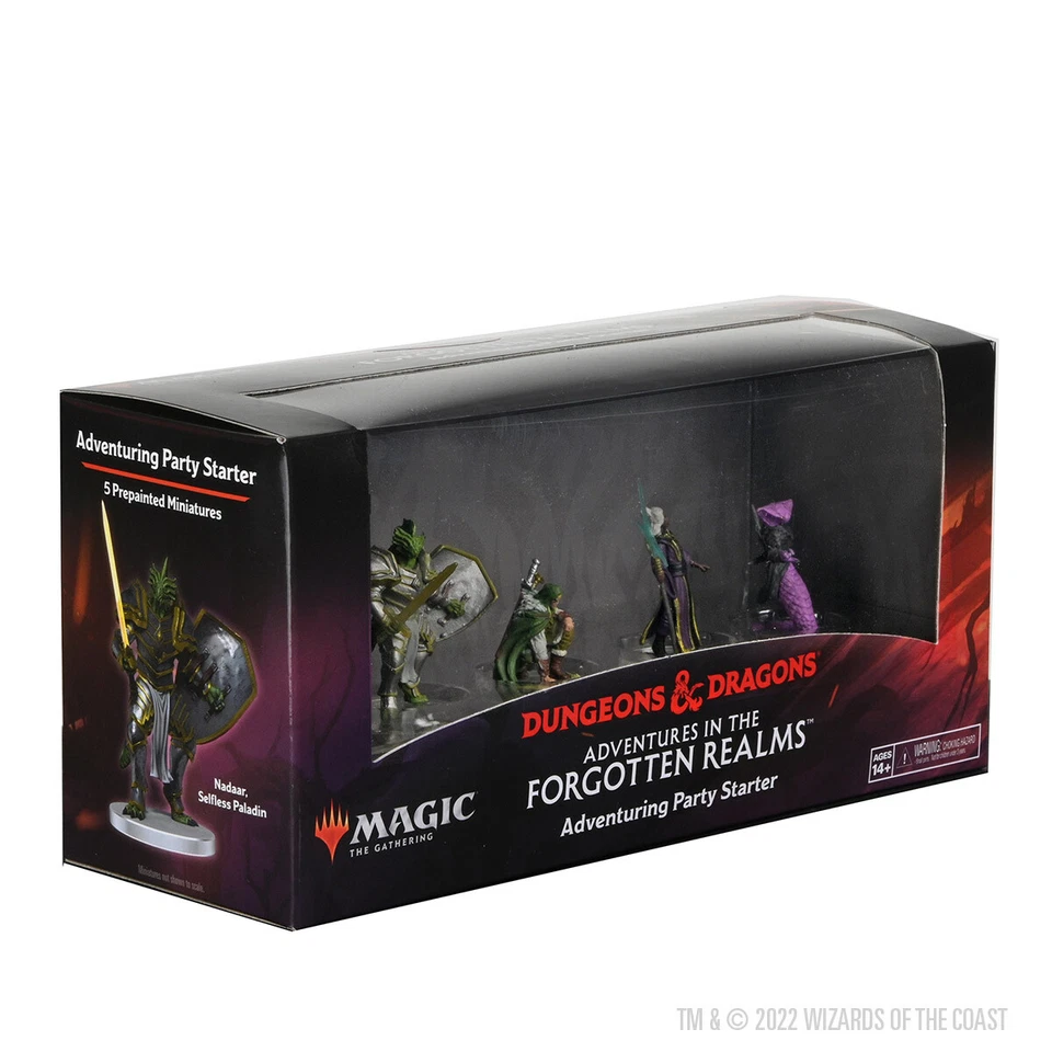 Magic: the Gathering - Dungeons & Dragons Adventuring Party Starter Miniatures - Image 1 of 1