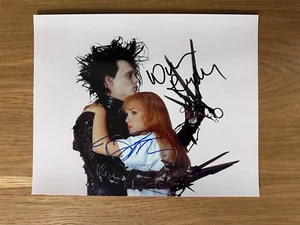 Edward Scissorhands, Rare Signed Movie Photo - Picture 1 of 1